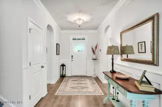 142 Rice Marsh Way, Wilmington, NC 28412 — 3-bedroom home in Bella Port, Wilmington, NC, photo 7 of 62: 142 RICE MARSH WAY - FOYER