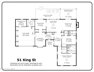 51 King Street, Southern Pines, NC 28387 — 2-bedroom home in Middleton Place, Southern Pines, NC, photo 18 of 18: Floor Plan_51 King St_page-0001