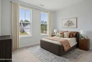 9247 Salty Breeze Place, Leland, NC 28451 — 3-bedroom home in Grand Park, Leland, NC, photo 5 of 47: Bedroom - Davis - Ovation at Sweetbrier