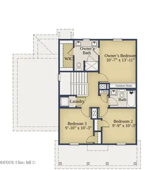536 Bartley Street, Vass, NC 28394 – photo 22: BC Lot #11 Second Floor