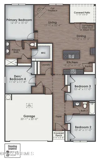 4335 Coralbead Lane Lot 98, Leland, NC 28451 — 4-bedroom home in Grayson Park, Leland, NC, photo 2 of 33