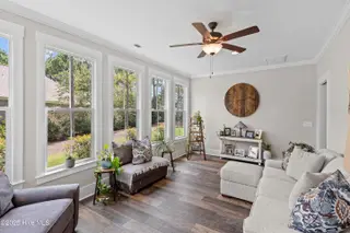 3997 Wyndmere Drive, Southport, NC 28461 – photo 19: Pocket Doors Provide Privacy if Desired