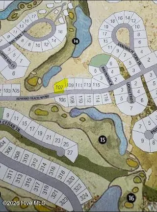 107 958 Edward Teach Wynd, Bald Head Island, NC 28461 — lot in Stage I, Bald Head Island, NC, photo 3 of 12: 14th & 15th Fairway - 107