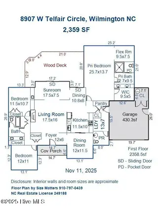 8907 W Telfair Circle W, Wilmington, NC 28412 — 3-bedroom home in The Cape, Wilmington, NC, photo 3 of 64: 8907 W Telfair Circle, floorplan photos