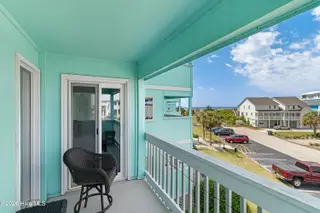 301 E Commerce Way Road 255 Sea Spray, Atlantic Beach, NC 28512 – photo 3: Covered deck with ocean view